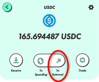 USDCをBybit（バイビット）に送金する手順