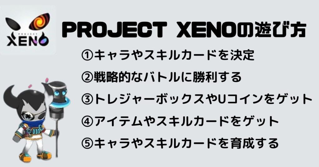 PROJECT XENO（プロジェクトゼノ）の遊び方